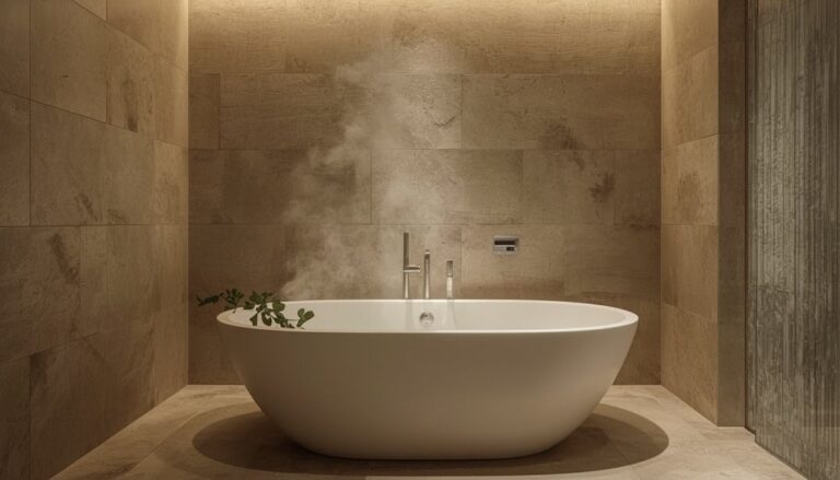 Badezimmer als Erholungsort bei mentaler Erschöpfung